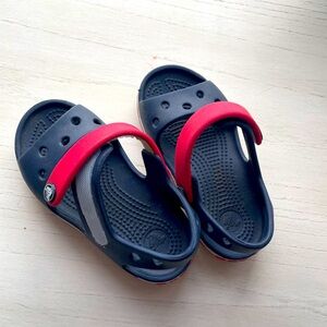 CROCS Kids Sandals - Red and Black